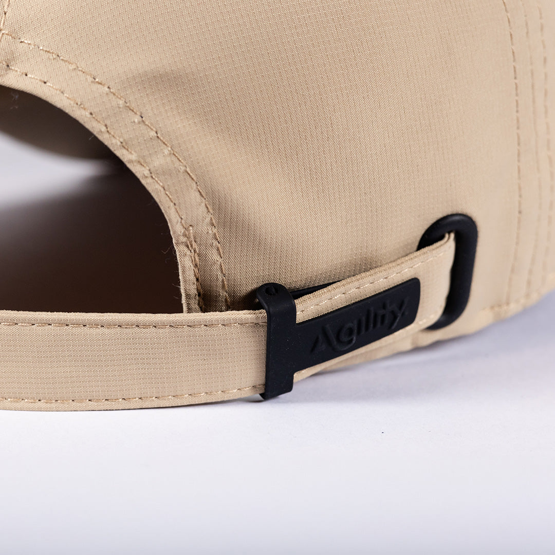 Beige Coach Recovery Cap | Unstructured Everyday Performance Cap