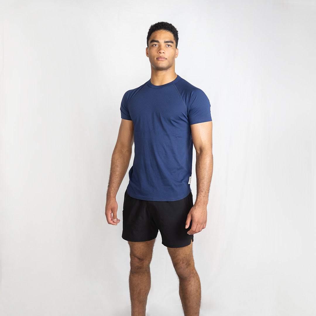 Navy Ironflex Core Performance Tee