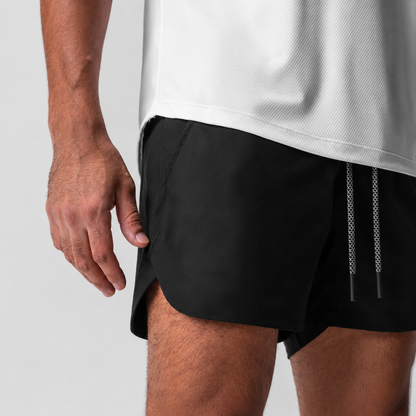 CORE5 Black Shorts | CoreFlex™ 4-Way Stretch Training Short