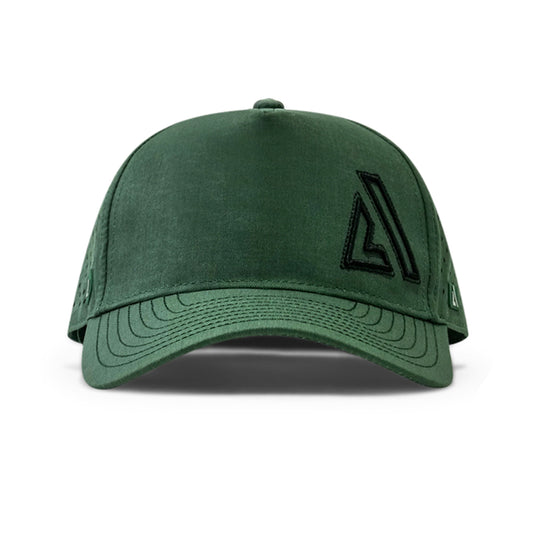 Deep Forest Green Cruz Performance Cap — everyday training cap, designed in Sydney

