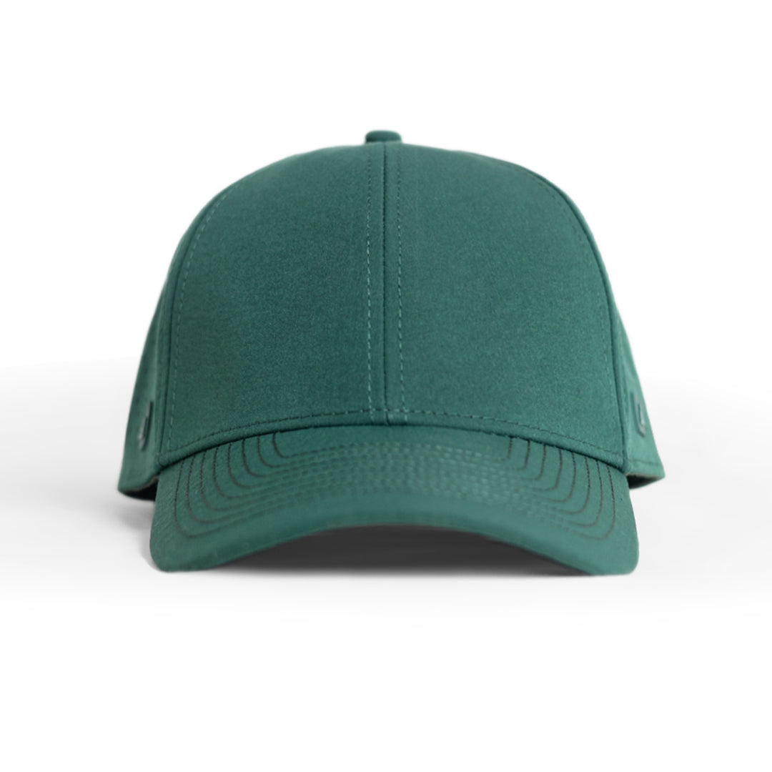 Green Pursue Performance Cap — endurance training hat, designed in Sydney
