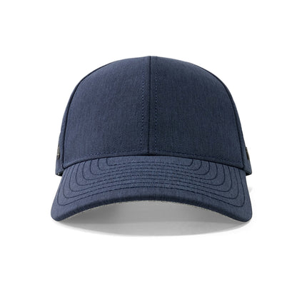 Agility Apparel Deep Navy Pursue Performance Cap — adjustable snapback closure and pre-curved visor

