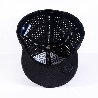 Black Pace Running Cap | Ultralight Performance Cap