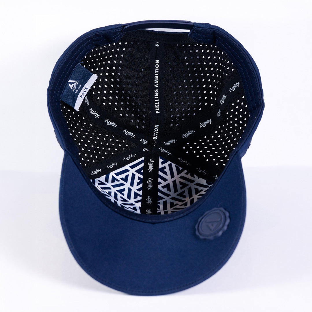 Navy Pace Running Cap | Ultralight Performance Cap