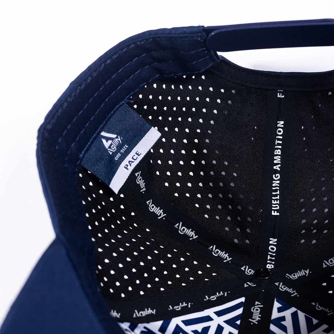 Navy Pace Running Cap | Ultralight Performance Cap