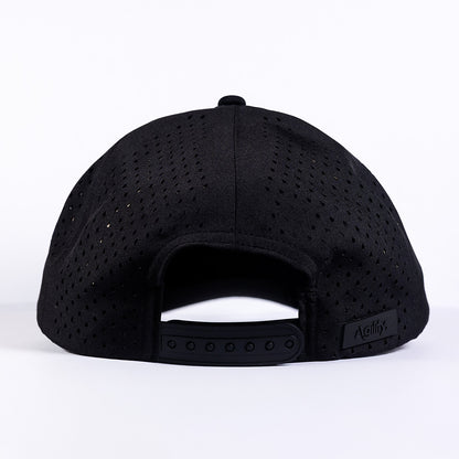 Black Pace Running Cap | Ultralight Performance Cap