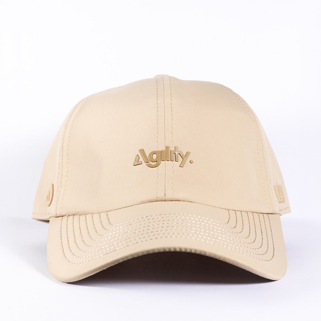 Beige Coach Recovery Cap | Unstructured Everyday Performance Cap