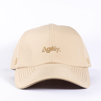 Beige Coach Recovery Cap | Unstructured Everyday Performance Cap