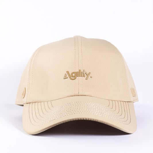 Beige Coach Recovery Cap | Unstructured Everyday Performance Cap
