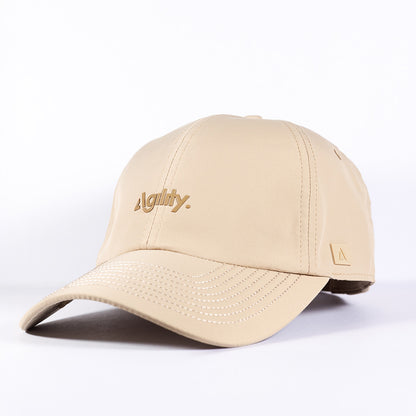 Beige Coach Recovery Cap | Unstructured Everyday Performance Cap