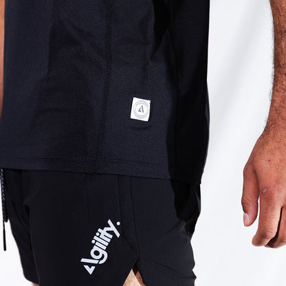 Black Apex Athlete Singlet | AeroFlex™ Performance Training & Running Top