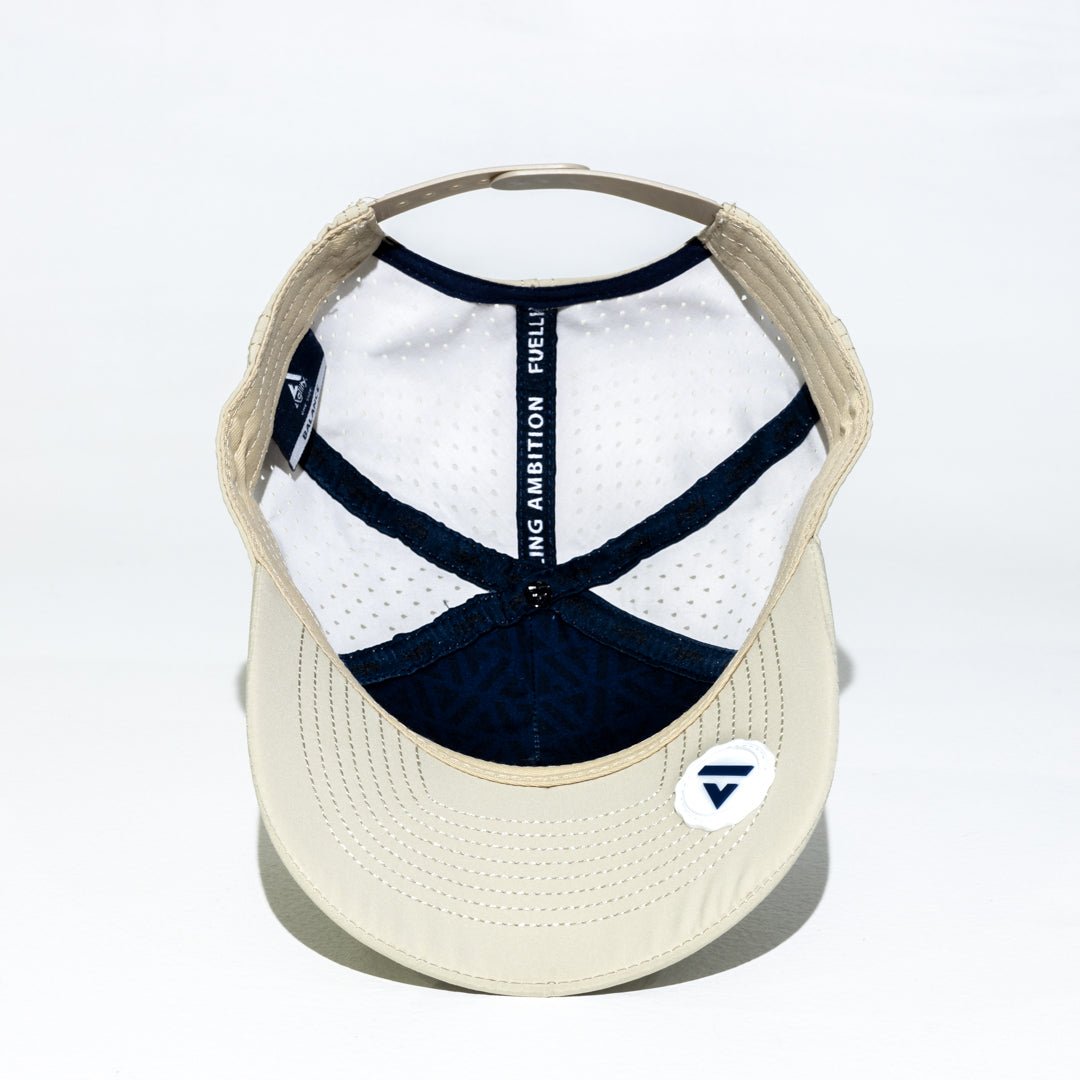 Beige Balance Performance Cap | Lightweight Moisture - Wicking Athletic Hat - AgilityApparel