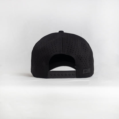 Black Balance Performance Cap | Lightweight Moisture - Wicking Athletic Hat - AgilityApparel
