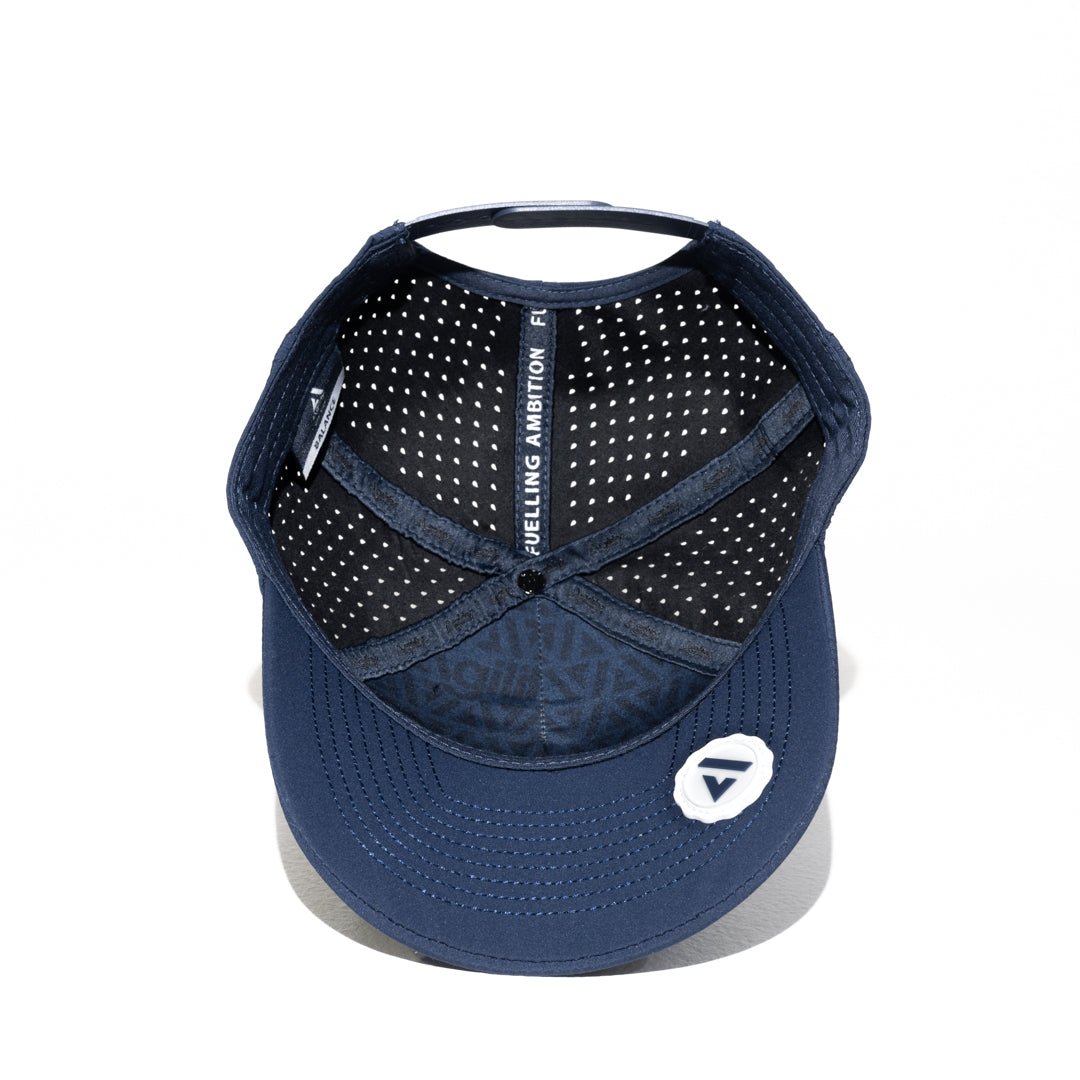Navy Balance Performance Cap | Lightweight Moisture - Wicking Athletic Hat - AgilityApparel