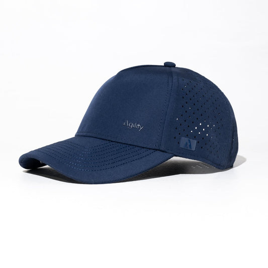Navy Balance Performance Cap | Lightweight Moisture - Wicking Athletic Hat - AgilityApparel