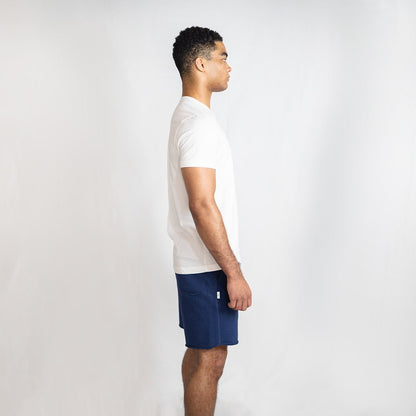 White Mission Tee | 100% Fine Cotton Soft - Touch Athletic T-Shirt - AgilityApparel