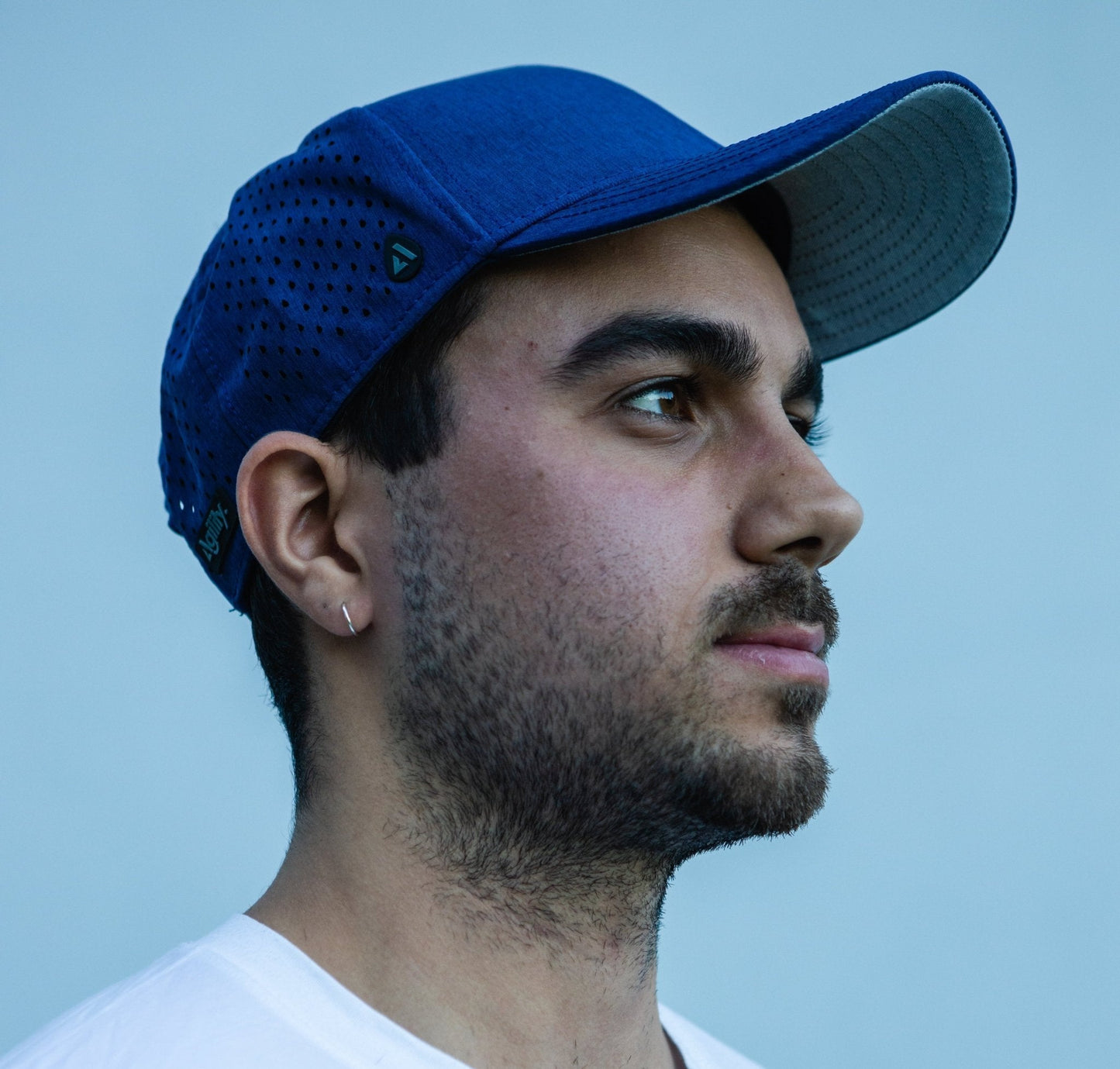 Navy Pursue Performance Cap | Lightweight Moisture - Wicking Running Hat - AgilityApparel